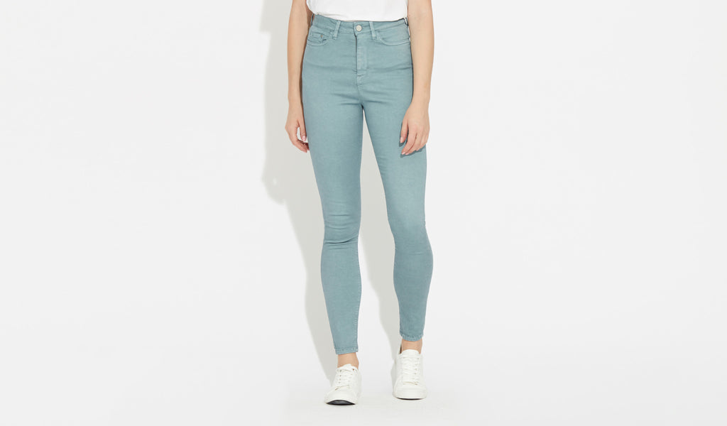 Anika | High Rise Skinny - Chinois Green