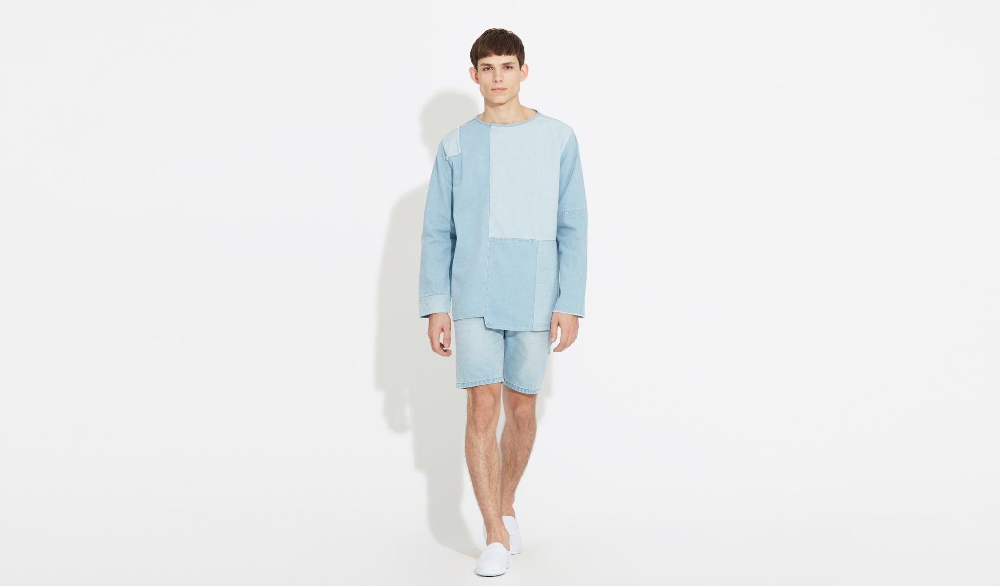 Eskel | Powder-Blue - Oversized Pullover