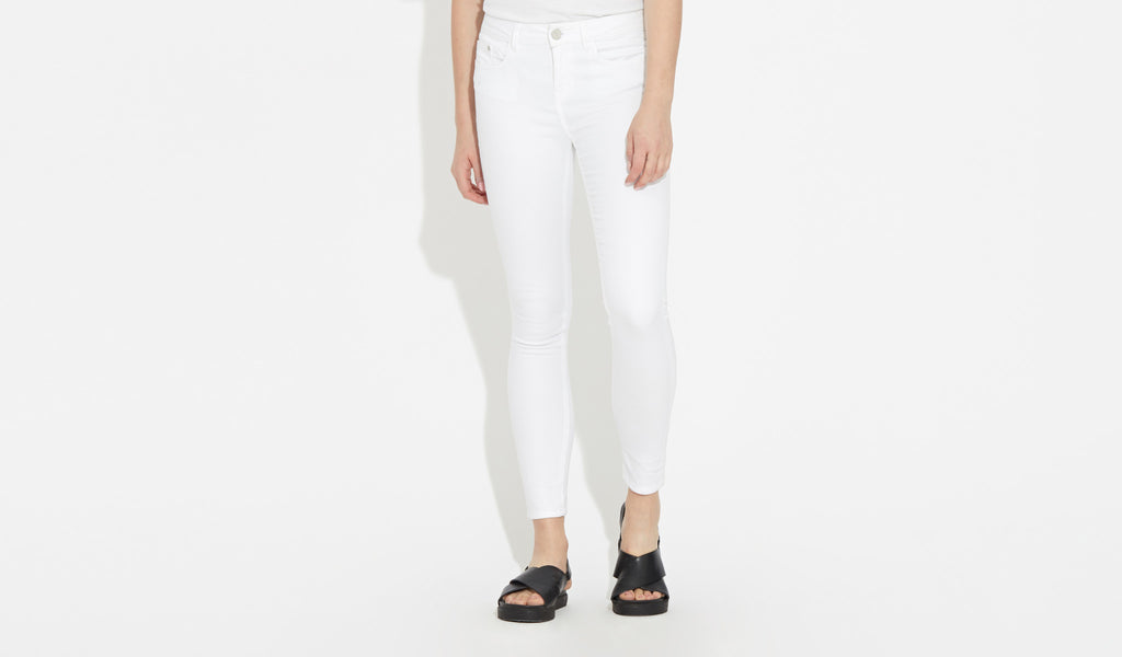 Freya | Classic Skinny - White