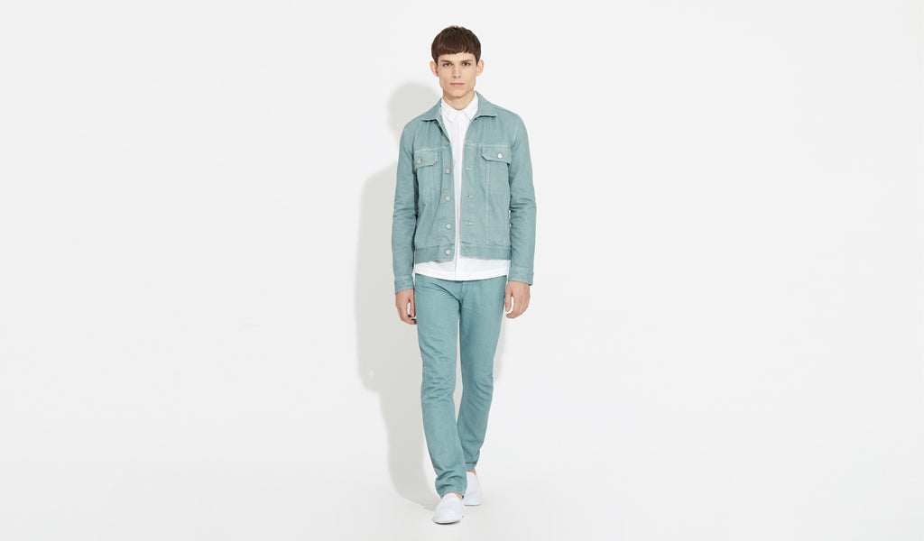 Gabrel | Chinois-Green - Denim Jacket