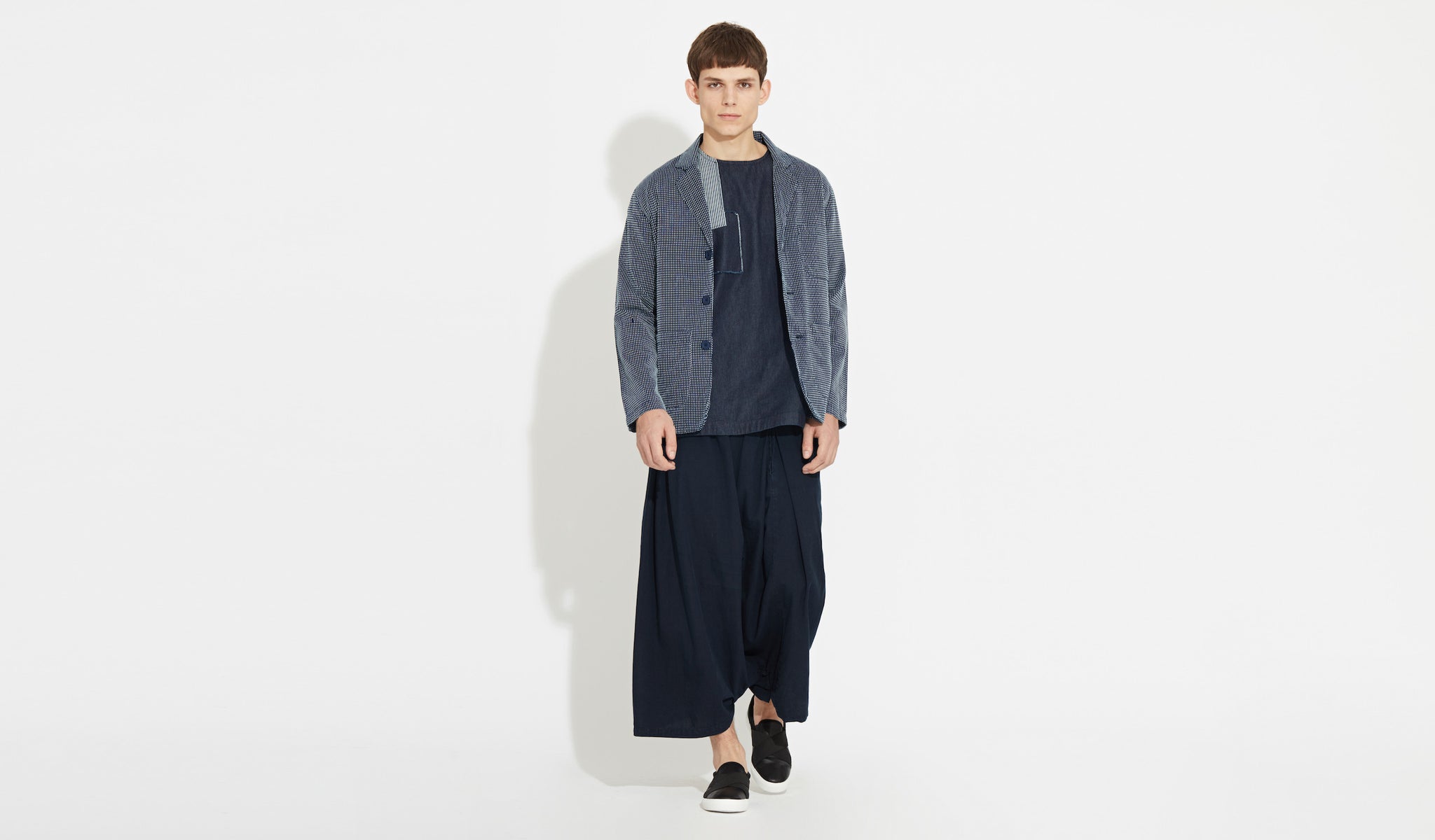 Theo | Indigo-Dobby - Blazer