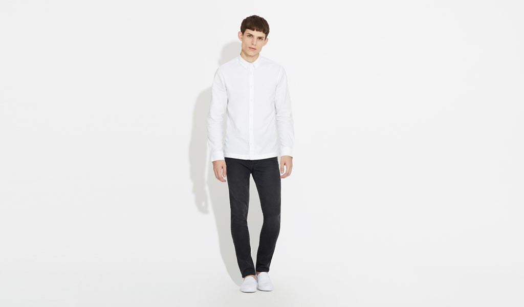 Verner | Dirty-Black - Skinny