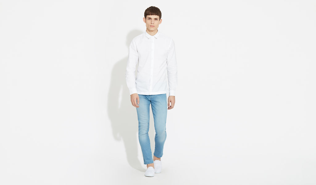 Verner | Ice-Blue - Skinny