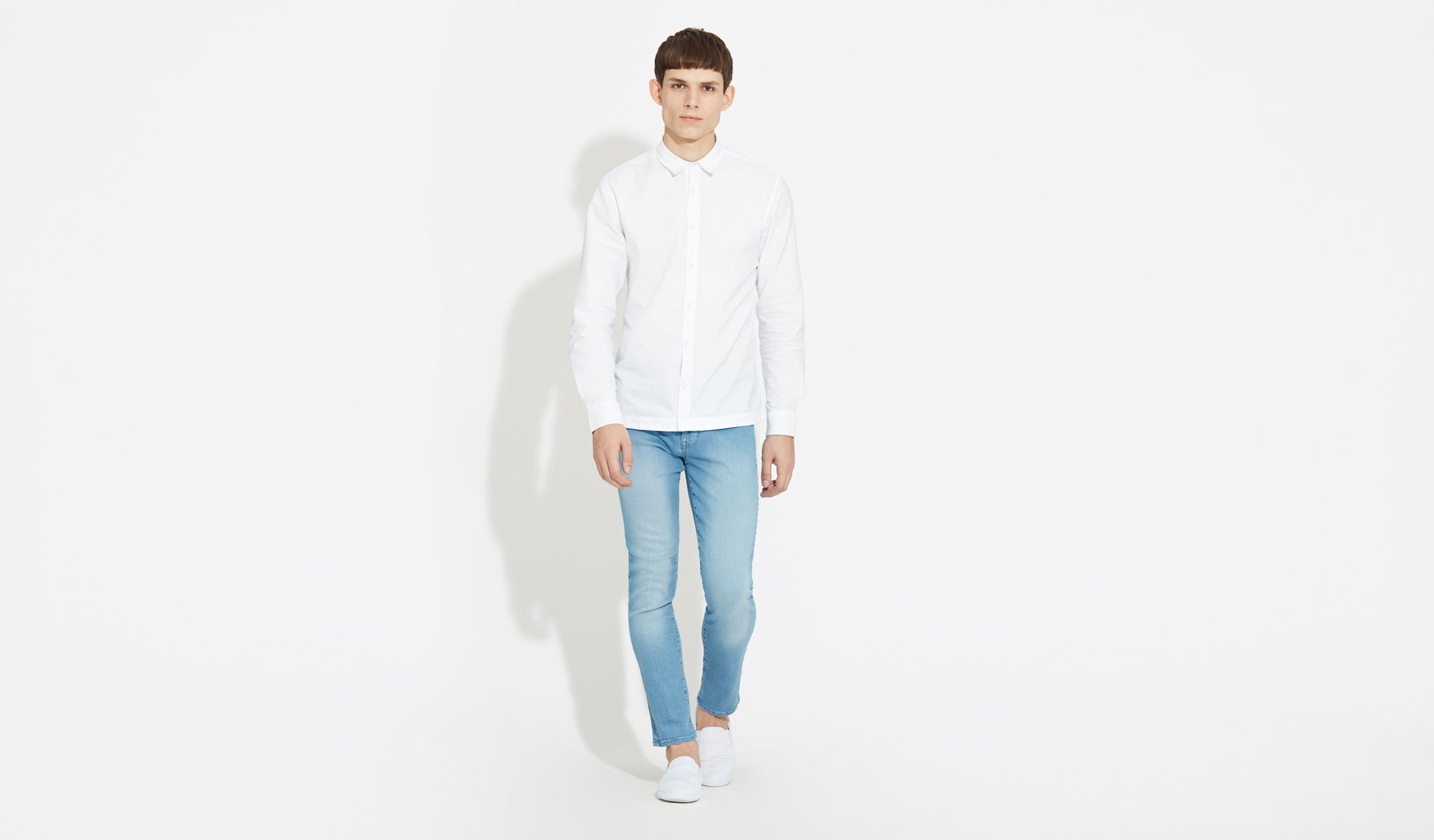 Verner | Ice-Blue - Skinny