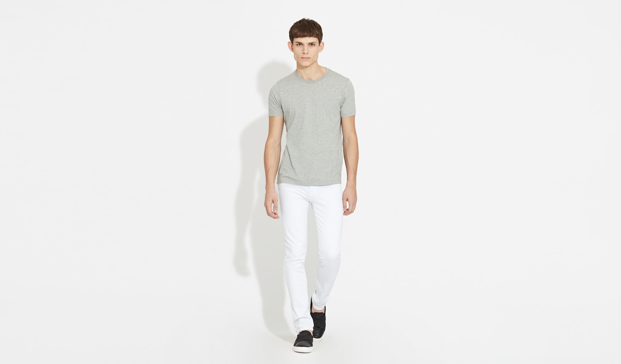 Verner | White - Skinny